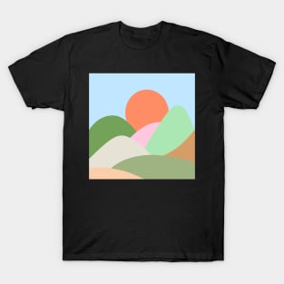 Abstract landscape T-Shirt